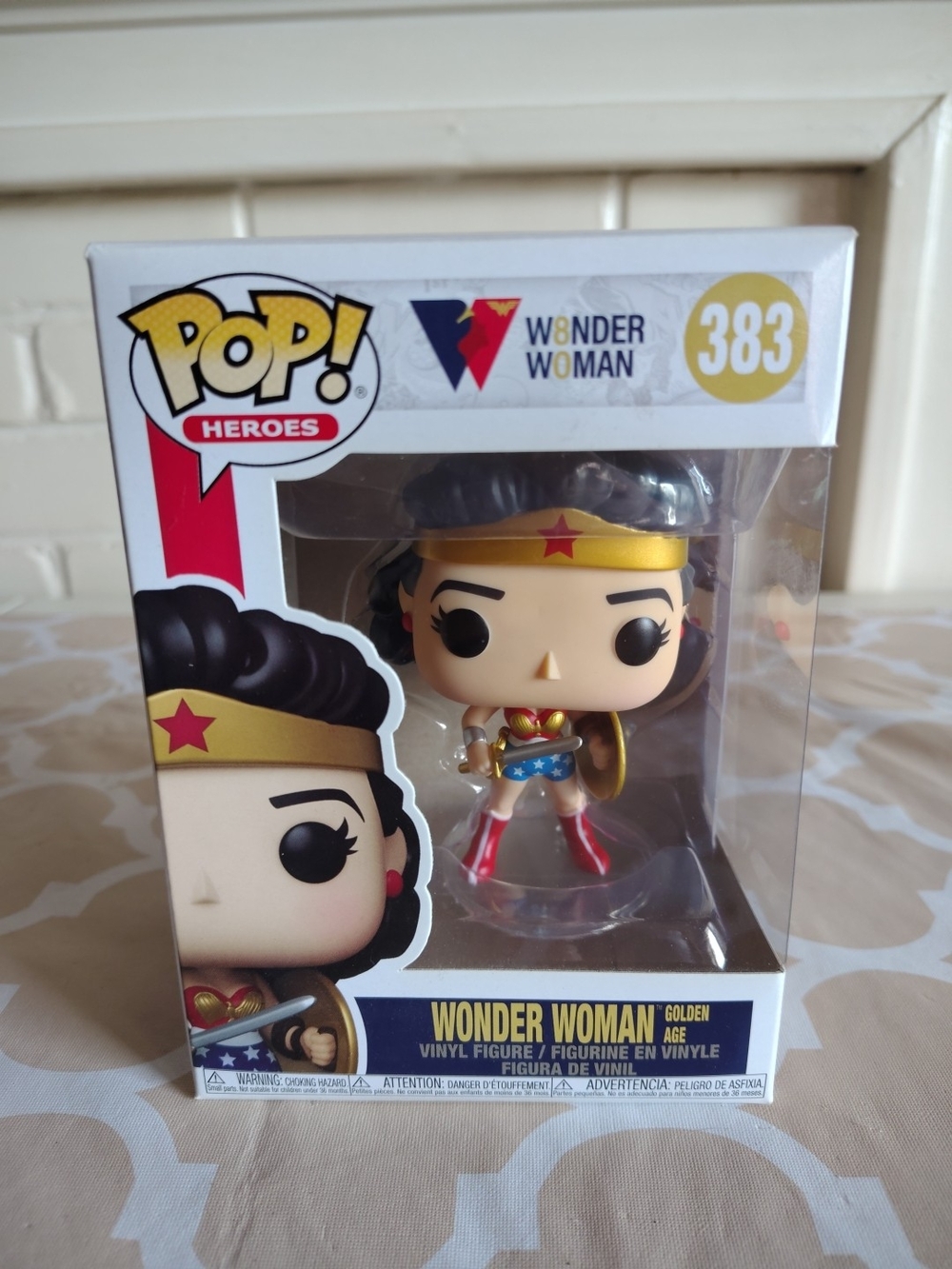 Funko Pop! Heroes Wonder Woman #383 - Red, Blue, Gold